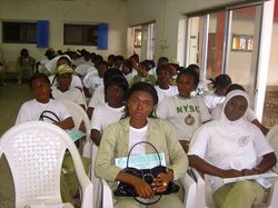 Participants at a CECD event